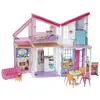 Image de Coffret Maison de Poupée Barbie La maison à Malibu avec Accessoires Multicolore - Neuf
