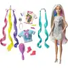 Image de Mattel GHN04 Poupée Barbie habillée Licorne et sirène, poupée de mode blonde avec accessoires, 30 cm