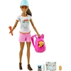 Image de Barbie Wanderin-Set Poupée avec chien, poupée à habiller