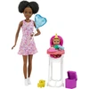 Image de Barbie Skipper Poupée baby-sitter Ensemble de jeu d'anniversaire avec poupée bébé