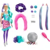 Image de Barbie Color Reveal Glitter Poupée aux cheveux changeants, violet scintillant