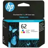 Image de Cartouche d'encre tricolore d'origine HP 62, standard, cyan, magenta, jaune, encre à base de colorant, 4,5 ml, 1 unité, 165 pages.