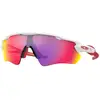 Image de Oakley Homme Oakley OO9208 RADAR EV PATH 920805 Lunettes de soleil O_matter Blanc Violet Masque Normale Prizm