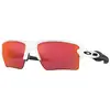 Image de Oakley Unisex Oakley OO9188 FLAK 2.0 XL 918803 Lunettes de soleil O_matter Blanc Violet Carré Normale Prizm