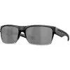 Image de Oakley Homme Oakley OO9189 TWOFACE 918930 Lunettes de soleil O_matter Noir Gris Carré Normale Prizm Iridium