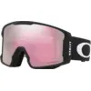 Image de Oakley Homme Oakley OO7070 LINE MINER L 707006 Masques de ski O_matter Noir Rose Masque Normale Prizm