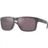 Image de Oakley Homme Oakley OO9102 HOLBROOK 9102B5 Lunettes de soleil O_matter Gris Prizm Polarisé quotidien Carré Polarisé Prizm