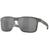 Image de Oakley Homme Oakley OO4123 HOLBROOK METAL 412306 Lunettes de soleil Métal Gris Gris Carré Polarisé Prizm