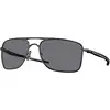 Image de Oakley Homme Oakley OO4124 GAUGE 8 412401 Lunettes de soleil Métal Noir Gris Carré Normale Prizm