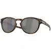 Image de Oakley Unisex Oakley OO9265 LATCH 926522 Lunettes de soleil O_matter Marron Gris Ronde Normale Prizm