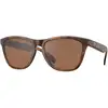 Image de Oakley Unisex Oakley OO9013 FROGSKINS 9013C5 Lunettes de soleil O_matter Tortue Marron Carré Normale Prizm