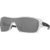 Image de Oakley Homme Oakley OO9307 TURBINE ROTOR 930716 Lunettes de soleil O_matter Transparent Gris Masque Polarisé Prizm