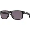Image de Oakley Homme Oakley OO9102 HOLBROOK 9102E8 Lunettes de soleil O_matter Noir Gris Carré Normale Prizm