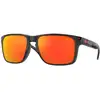 Image de Oakley Homme Oakley OO9417 HOLBROOK XL 941708 Lunettes de soleil O_matter Noir Rouge Carré Polarisé Prizm