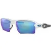 Image de Oakley Flak 2.0 Xl Blanc Brillant/Prizm Sa Blanc Brillant/Prizm Sapphire -