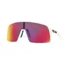 Image de Oakley Unisex Oakley OO9406 SUTRO 940606 Lunettes de soleil O_matter Blanc Violet Masque Normale Prizm