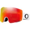 Image de Oakley Unisex Oakley OO7103 FALL LINE M 710314 Masques de ski O_matter Blanc Orange Masque Normale Prizm