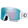 Image de Oakley Homme Oakley OO7070 LINE MINER L 707073 Masques de ski O_matter Blanc Bleu Masque Normale Prizm