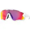 Image de Oakley Unisex Oakley OO9290 JAWBREAKER 929055 Lunettes de soleil O_matter Blanc Violet Masque Normale Prizm