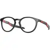 Image de Oakley Enfant Oakley OY8014 ROUND OUT 801404 Montures optiques O_matter Noir Ronde Normale