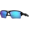 Image de Oakley Unisex Oakley OO9188 FLAK 2.0 XL 9188F7 Lunettes de soleil O_matter Noir Bleu Carré Polarisé Prizm