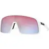Image de Oakley Unisex Oakley OO9406 SUTRO 940622 Lunettes de soleil O_matter Blanc Rouge Masque Normale Prizm