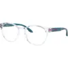 Image de Oakley Enfant Oakley OY8017 ROUND OFF 801703 Montures optiques O_matter Transparent Transparent Ronde Normale