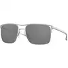 Image de Oakley Homme Oakley OO6048 HOLBROOK TI 604801 Lunettes de soleil Titane Argent Gris Carré Normale Prizm