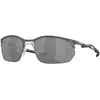 Image de Oakley Homme Oakley OO4145 WIRE TAP 2.0 414502 Lunettes de soleil Métal Gris Gris Carré Normale Prizm