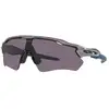 Image de Oakley Unisex Oakley OO9208 RADAR EV PATH 9208C5 Lunettes de soleil O_matter Argent Gris Masque Normale Prizm