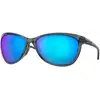Image de Oakley Femme Oakley OO9222 PASQUE 922202 Lunettes de soleil Plastique Noir Bleu Pilote Polarisé Prizm