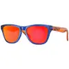 Image de Oakley Enfant Oakley OJ9009 FROGSKINS XXS 900906 Lunettes de soleil O_matter Bleu Rouge Carré Normale Prizm