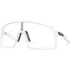 Image de Oakley Unisex Oakley OO9406 SUTRO 940699 Lunettes de soleil O_matter Blanc Gris Masque Photochromatique Photochromique