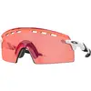 Image de Oakley Homme Oakley OO9235 ENCODER STRIKE VENTED 923503 Lunettes de soleil O_matter Blanc Violet Masque Normale Prizm