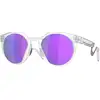 Image de Oakley Unisex Oakley OO9279 HSTN METAL 927902 Lunettes de soleil O_matter Transparent Violet Ronde Normale Prizm