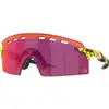 Image de Oakley Homme Oakley OO9235 ENCODER STRIKE VENTED 923507 Lunettes de soleil O_matter Jaune Violet Masque Normale Prizm