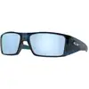 Image de Oakley Homme Oakley OO9231 HELIOSTAT 923114 Lunettes de soleil O_matter Bleu Bleu Carré Polarisé Prizm