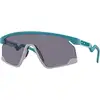 Image de Oakley Unisex Oakley OO9280 BXTR 928009 Lunettes de soleil O_matter Bleu Gris Masque Normale Prizm