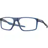 Image de Oakley Homme Oakley OX8183 BAT FLIP 818303 Montures optiques O_Matière Bleu Carré Normale