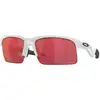 Image de Oakley Enfant Oakley OJ9013 CAPACITOR 901303 Lunettes de soleil O_matter Blanc Violet Carré Normale Prizm