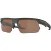 Image de Oakley Unisex Oakley OO9400 BISPHAERA 940004 Lunettes de soleil O_matter Vert Marron Carré Polarisé Prizm