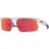 Image de Oakley Unisex Oakley OO9400 BISPHAERA 940010 Lunettes de soleil O_matter Blanc Violet Carré Normale Prizm