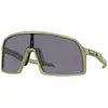 Image de Oakley Homme Oakley OO9462 SUTRO S 946212 Lunettes de soleil O_matter Vert Gris Masque Normale Prizm