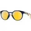 Image de Oakley Homme Oakley OO9242 HSTN 924211 Lunettes de soleil O_matter Bleu Or Ronde Polarisé Prizm