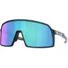 Image de Oakley Homme Oakley OO9462 SUTRO S 946214 Lunettes de soleil O_matter Noir Bleu Masque Normale