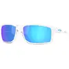 Image de Oakley Homme Oakley OO9470 GIBSTON XL 947005 Lunettes de soleil O_matter Transparent Bleu Carré Polarisé