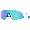 Image de Oakley Enfant Oakley OJ9015 RESISTOR SWEEP 901501 Lunettes de soleil O_matter Blanc Bleu Carré Normale