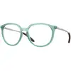 Image de Oakley Femme Oakley OX8150 BMNG 815008 Montures optiques O_matter Vert Ronde Normale