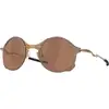 Image de Oakley Homme Oakley OO6026 TAILEND TI 602604 Lunettes de soleil Titane Or Marron Ronde Normale
