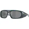 Image de Oakley Unisex Oakley OO9491 BELLEVILLE 949105 Lunettes de soleil O_matter Bleu Gris Carré Normale